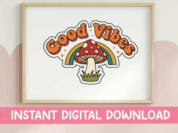 Good Vibes Mushroom Rainbow: A Designer's Take