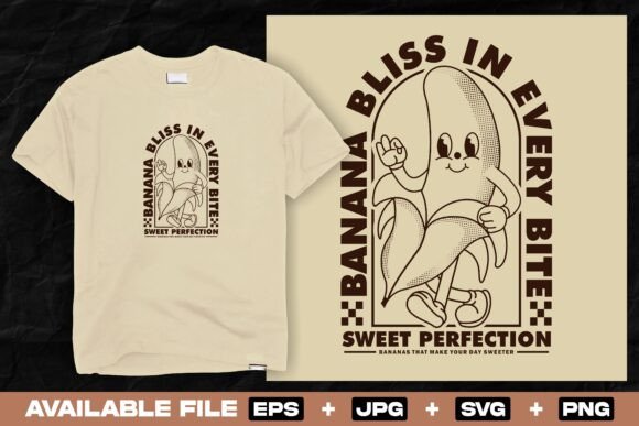 Retro Sweet Banana Cartoon Character Review