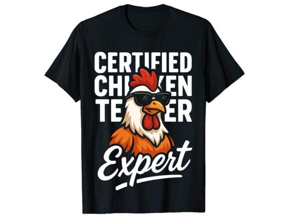 Review: Certified Chicken T-Shirt PNG SVG for Embroidery