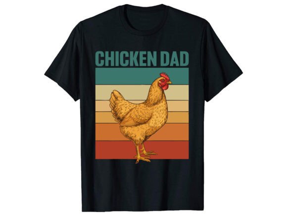 Review: Chicken Dad T-Shirt PNG SVG for Embroidery