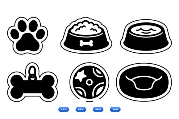 Review: Dog Icon Sticker SVG Pack for Embroidery