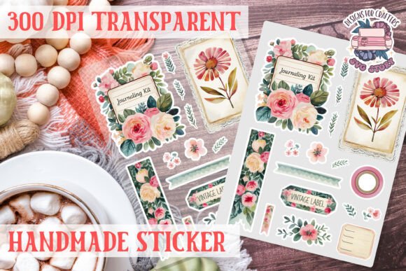 Review: Handmade Crafter Sticker Sheet PNG Craft