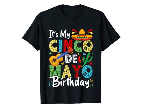 Review: It's My Cinco De Mayo T-shirt for Real Embroidery