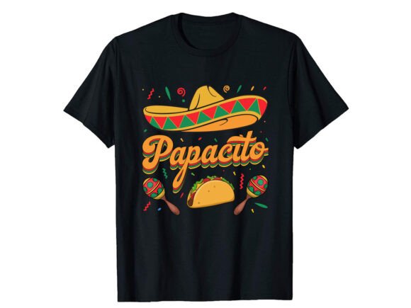 Review: Papacito Mexican Cinco De Mayo T-shirt Design