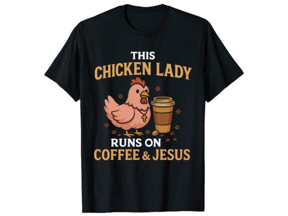 Review: This Chicken Lady T-Shirt PNG SVG for Embroidery