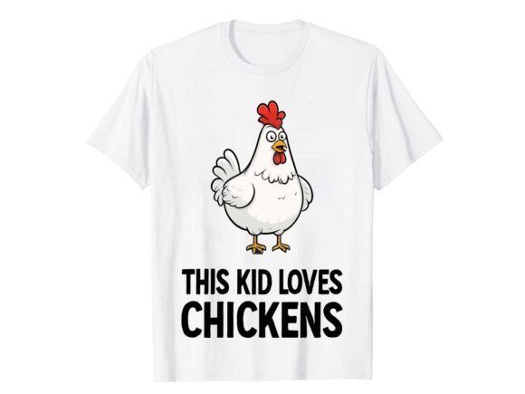 Review: This Kid Chicken T-Shirt PNG SVG for Embroidery