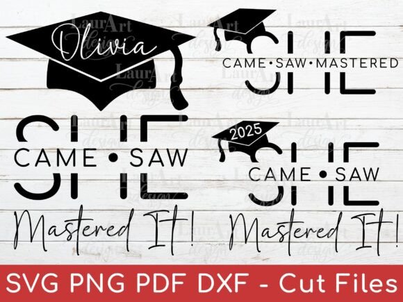 She Mastered It 2025 Graduation Cap: A Designer's Review