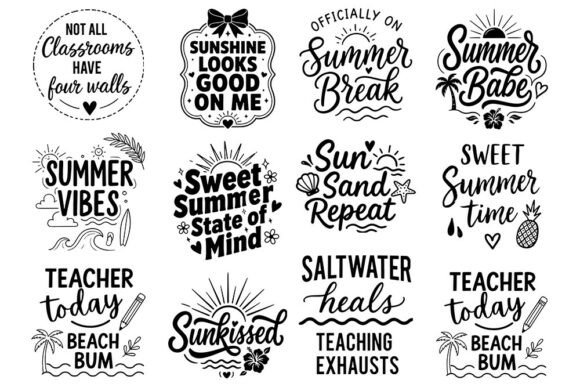 Summer SVG Bundle Summer Vibes SVG: A Designer's Review