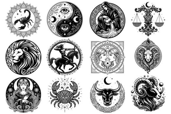 Zodiac Signs SVG Bundle: A Designer's Review